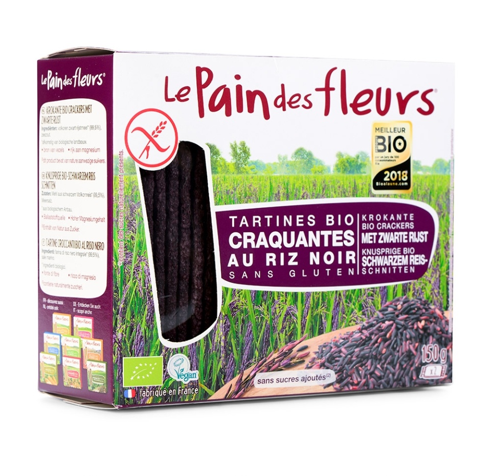 

Хлебцы Le Pain des Fleurs диетические из черного риса 150 г