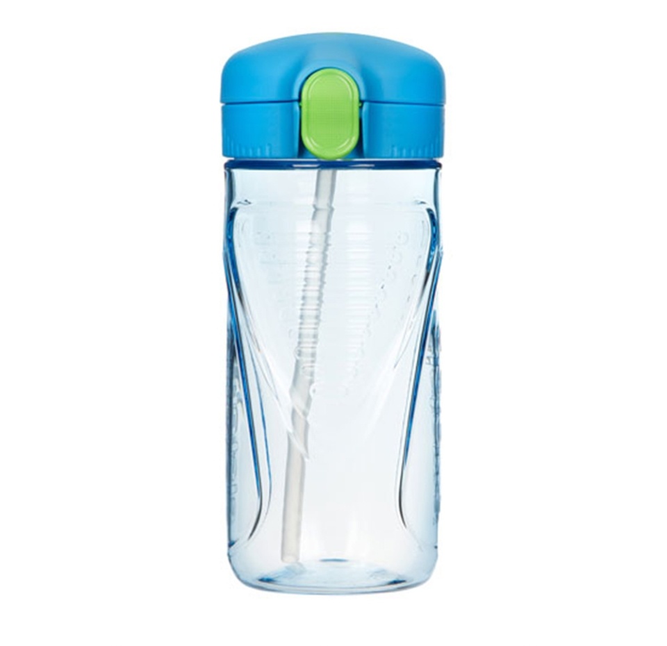 

Бутылка для воды Sistema с трубочкой тритан