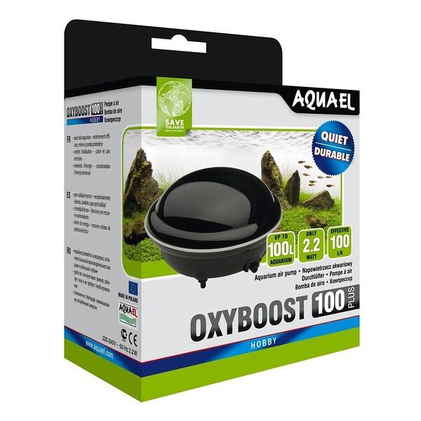 Aquael Компрессор OXYBOOST двухканальный 100 plus
