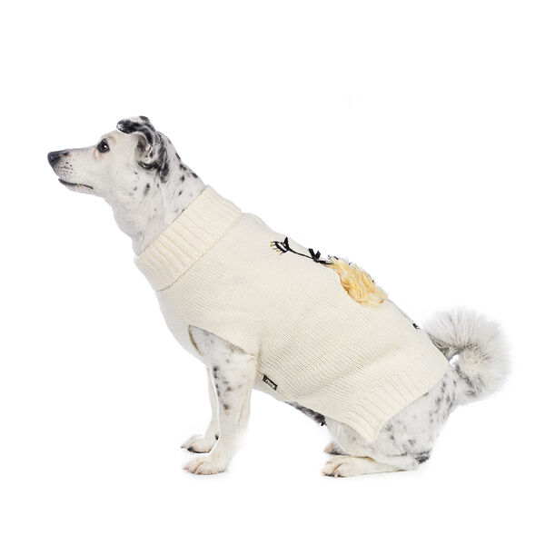 Свитер для собак 55см 3XL бежевый (унисекс)