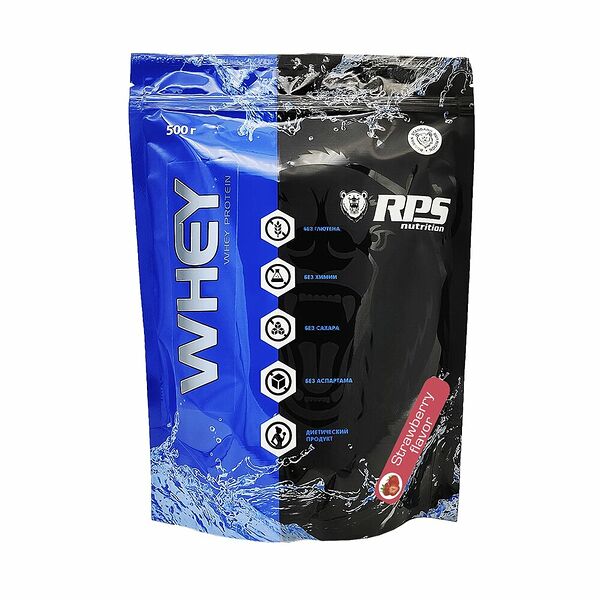 RPS Nutrition Whey Protein клубника 500 г