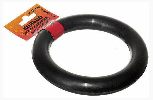 Кольцо цельнорезиновое для собак ТМ Зооник