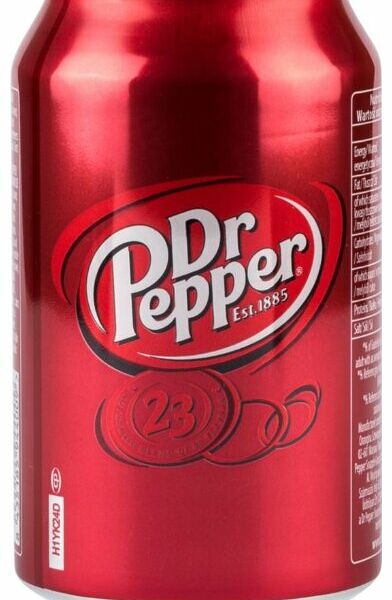 Напиток Dr. Pepper сильногазированный
