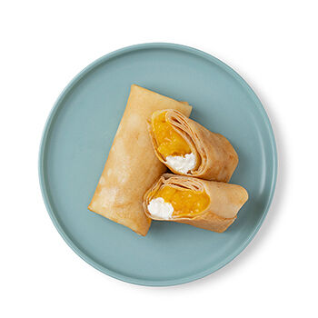 Блинчики с начинкой с манго и кокосовым кремом Уже Готово 180г, Россия