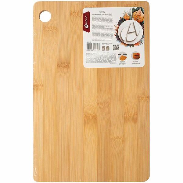 Доска разделочная Apollo Selva бамбук 30х19см
