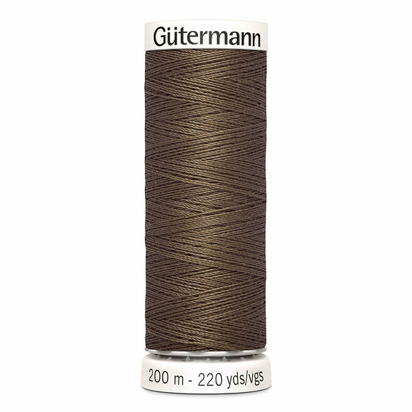 748277 Нить Sew-all для всех материалов, 200м, 100% п/э Gutermann(815 орех)