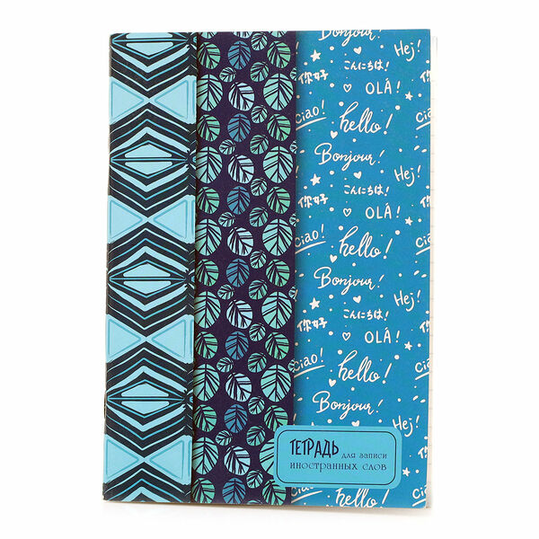 Тетрадь для записи иностранных слов ТМ АппликА