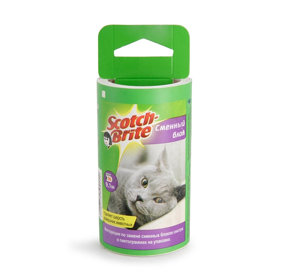 

Сменный блок для ролика Scotch-Brite для удаления ворса