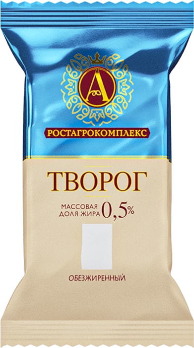 

Творог А.Ростагрокомплекс обезжиренный, без змж 180 г