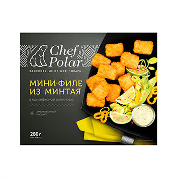 Мини-филе из минтая Chef Polar в панировке