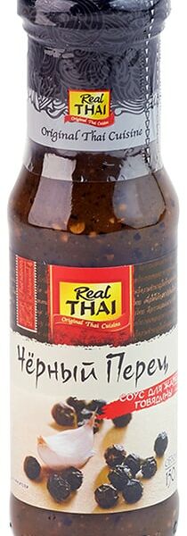Соус Real Thai Черный перец для говядины 150мл
