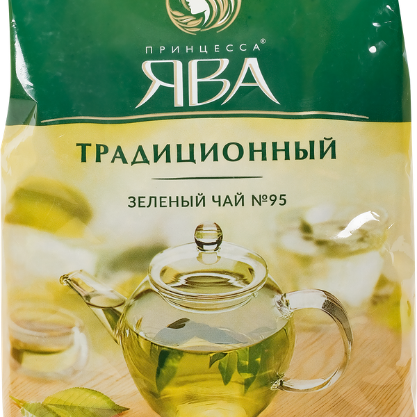 Чай зеленый ПРИНЦЕССА ЯВА Традиционный №95, листовой, 400г
