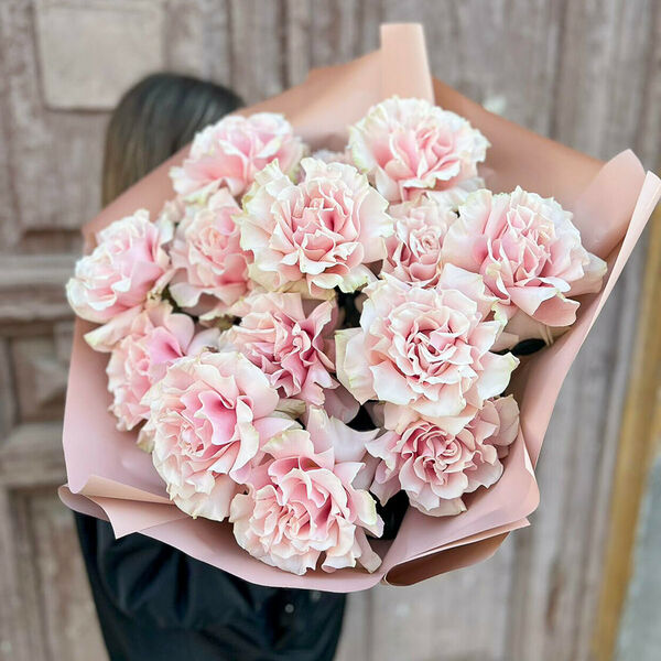 Букет из 15 французских роз