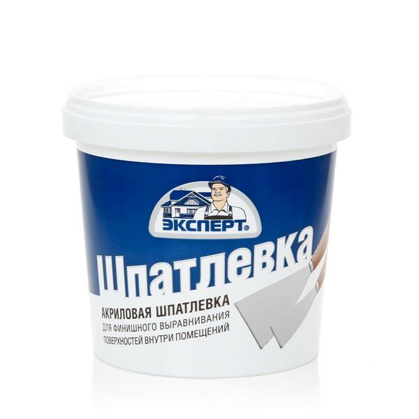Шпатлевка акриловая финишная ЭКСПЕРТ, 1,6 кг