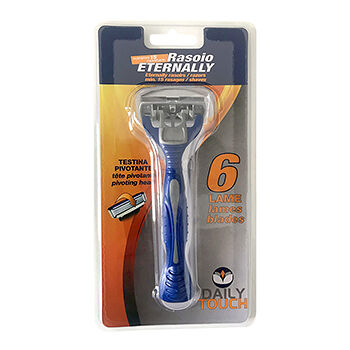 Станок для бритья с 6 лезвиями для мужчин, Daily Touch, Китай