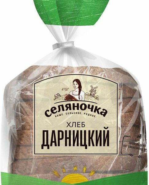 Хлеб Селяночка Дарницкий нарезка 350г