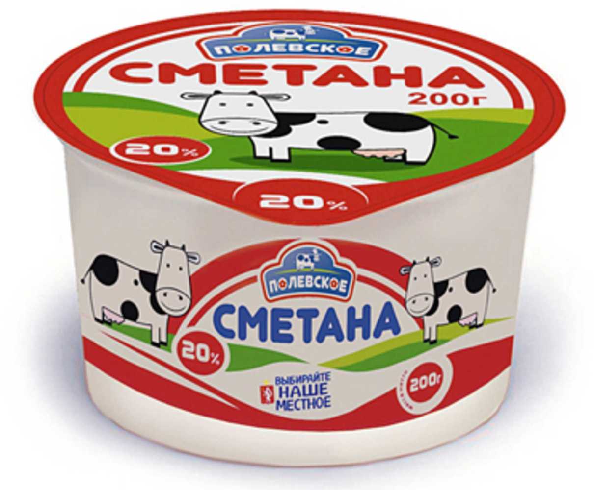 

Сметана Полевское 20%