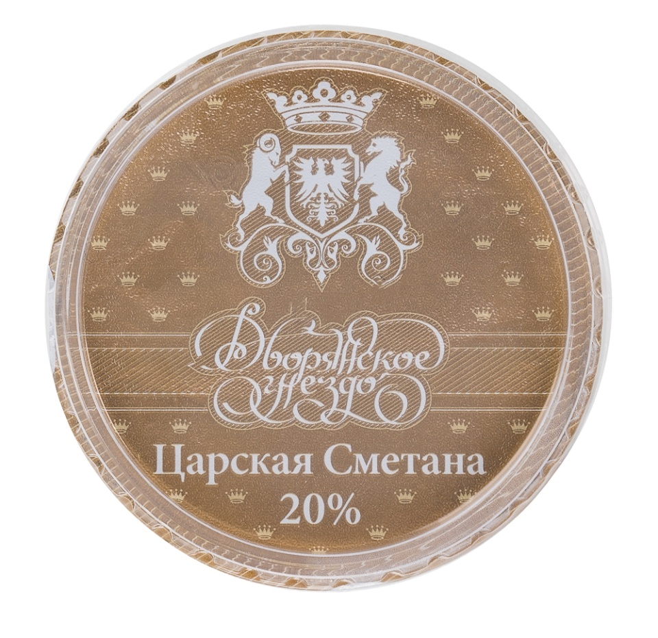 

Сметана «Царская» 20%, «Дворянское гнездо», 200 г, Россия, БЗМЖ