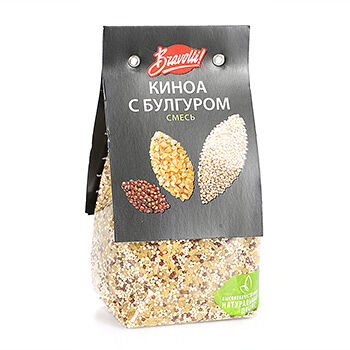 Смесь круп Bravolli Киноа и Булгур