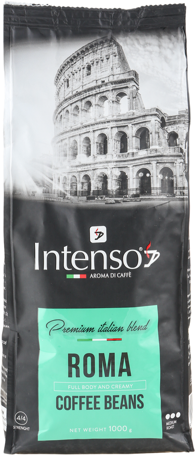 

Кофе зерновой Intenso Roma Blend 1000 г