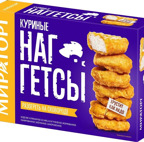 Наггетсы Мираторг куриные 250г