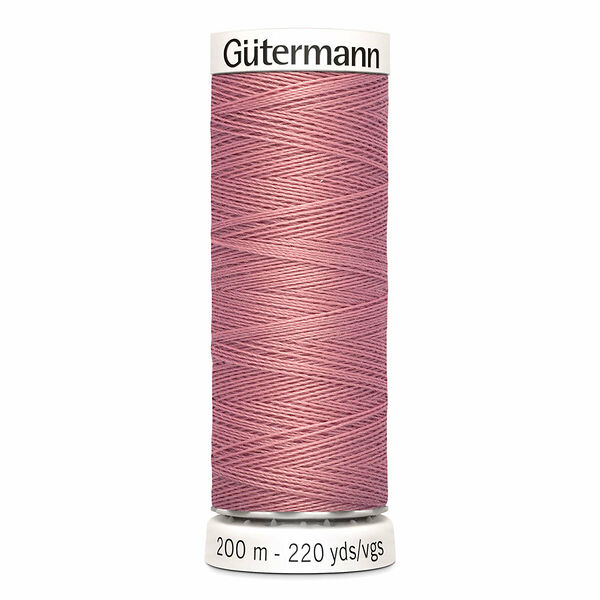 748277 Нить Sew-all для всех материалов, 200м, 100% п/э Gutermann(473 пудрово-розовый)
