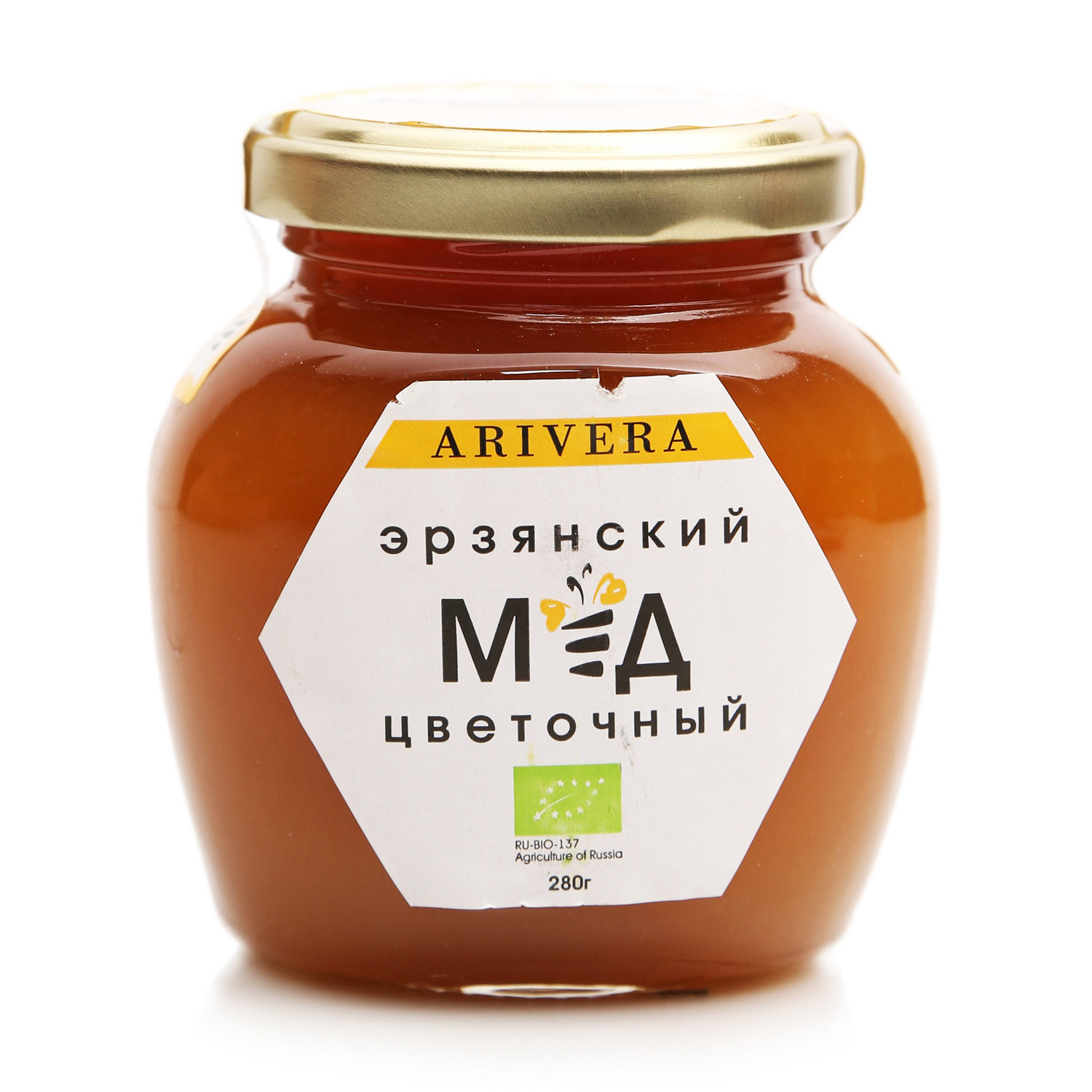 

Мед Arivera Эрзянский цветочный 280 г