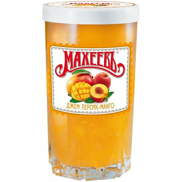 Джем Махеевъ из персика и манго, 400г