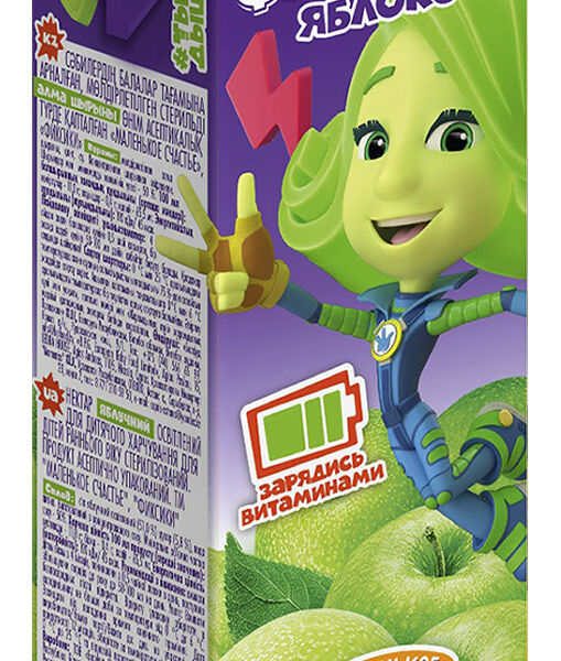 Нектар Маленькое Счастье Фиксики Яблоко 0.2 л