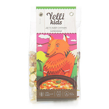 Смесь Yelli kids Детский супчик Буковки, 80 г