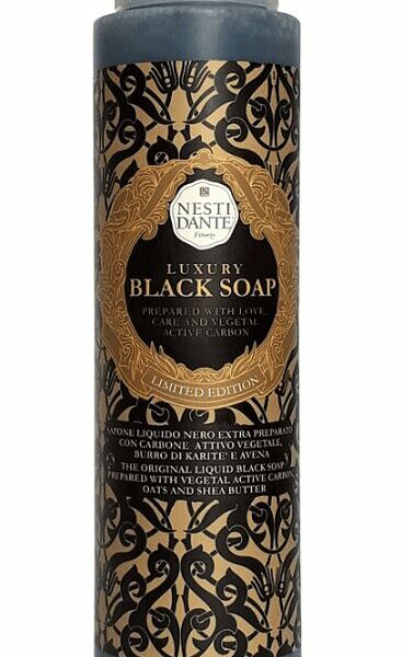 Гель для душа Nesti Dante Luxury Black soap 300 мл
