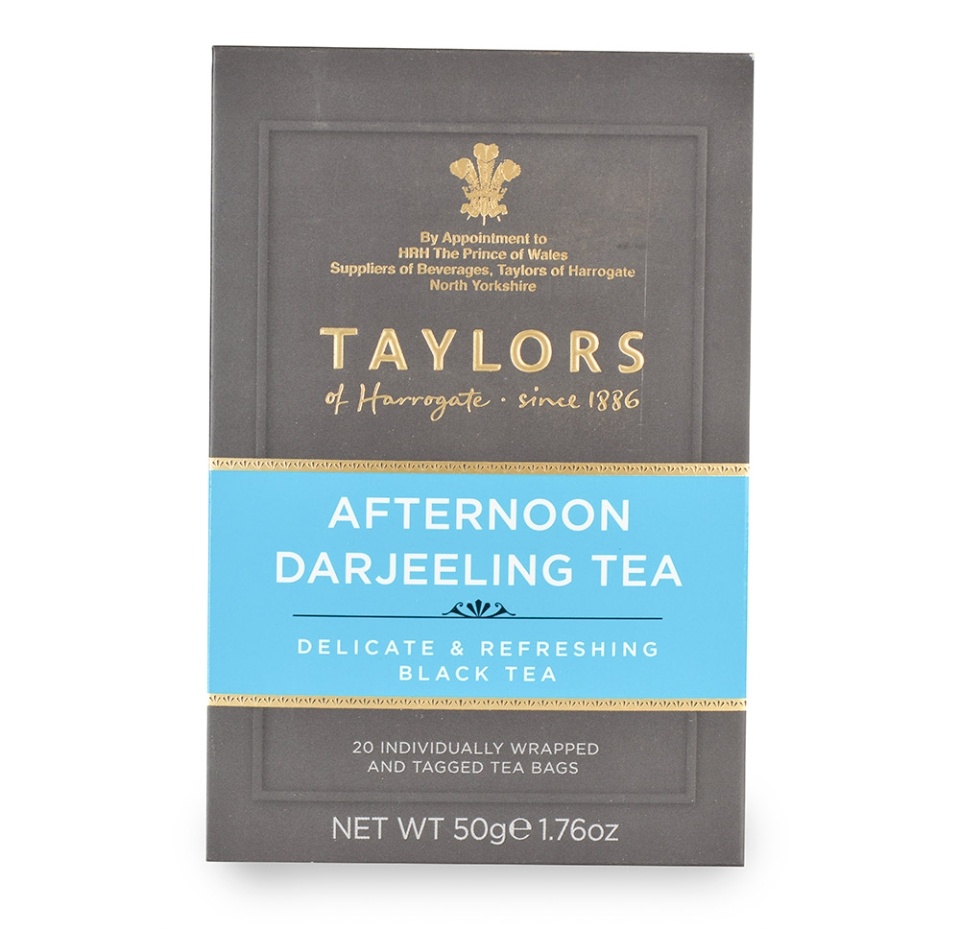 

Чай черный «Дарджилинг-полдник», Taylors of Harrogate, 20х2.5 г, Великобритания