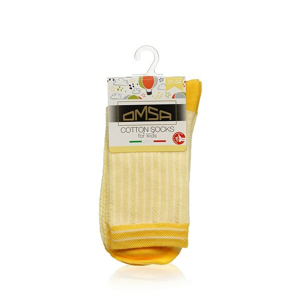 Детские ажурные носки Omsa Kids Giallo р.31-34
