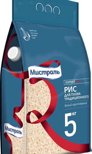 Рис Мистраль для плова традиционный 5кг