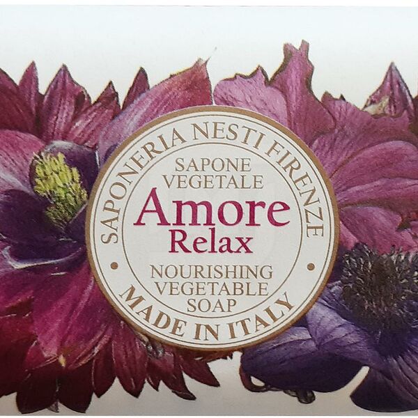 Мыло Nesti Dante Amore Relax туалетное цветочное 170 г