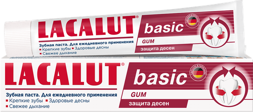 

Зубная паста Lacalut Basic Gum Защита десен 75 мл