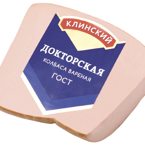 Колбаса вареная Клинский Докторская, вес 