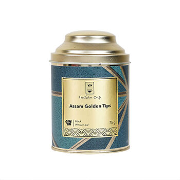 Чай черный Indian Cup Ассам Golden Tips 75г Индия