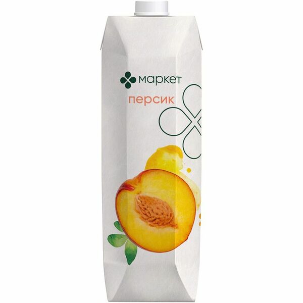 Нектар персиковый восстановленный Маркет Перекрёсток, 1л