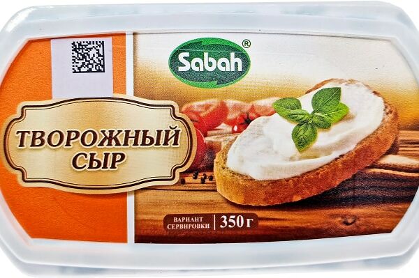 Сыр творожный Sabah 55% 350г
