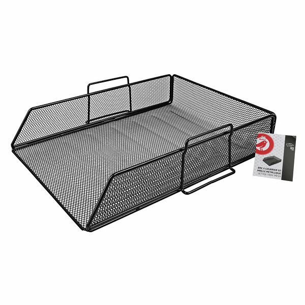 Лоток для бумаг АШАН Красная птица горизонтальный сетчатый