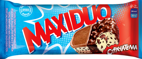 

Мороженое Maxiduo Страчателла 92 г