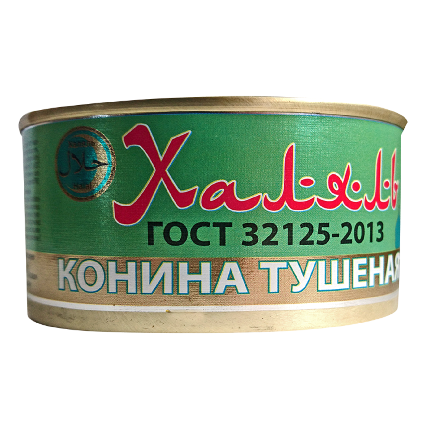 

Конина тушеная Елабужский мясокомбинат Халяль высший сорт 325 г