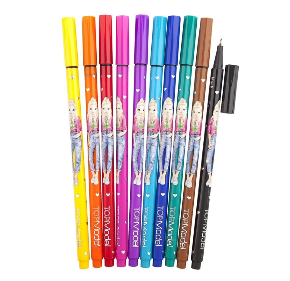 

Ручки капиллярные, TОРModel, 10 цветов, Германия