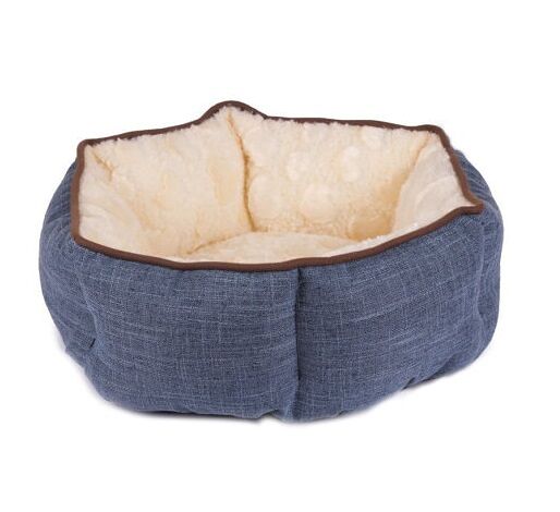 Лежанка для животного, Зеваки, синий размер: 45*18 