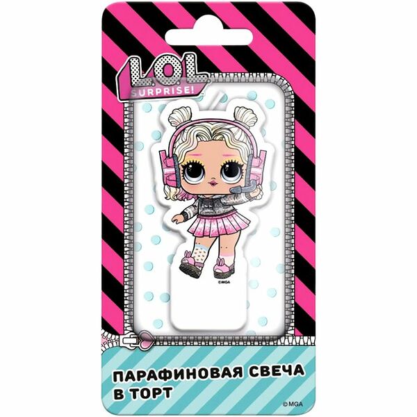 Свеча ND Play L.O.L. парафиновая в торт
