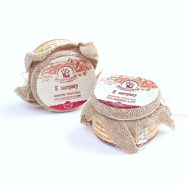 Консервы паштетные К завтраку 200г Инко-фуд