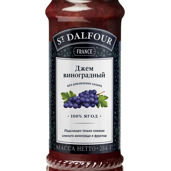 Джем St. Dalfour Виноградный без сахара