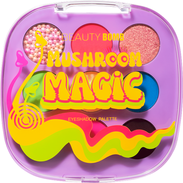 Палетка теней Beauty Bomb Acid Summer Mushroom magic 01 11.5 г