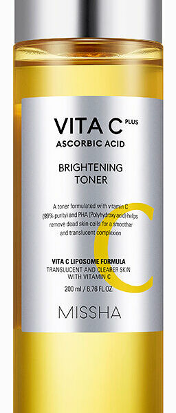MISSHA Vita C Plus Brightening Toner Тонер для лица с витамином С антивозрастной 200 мл
